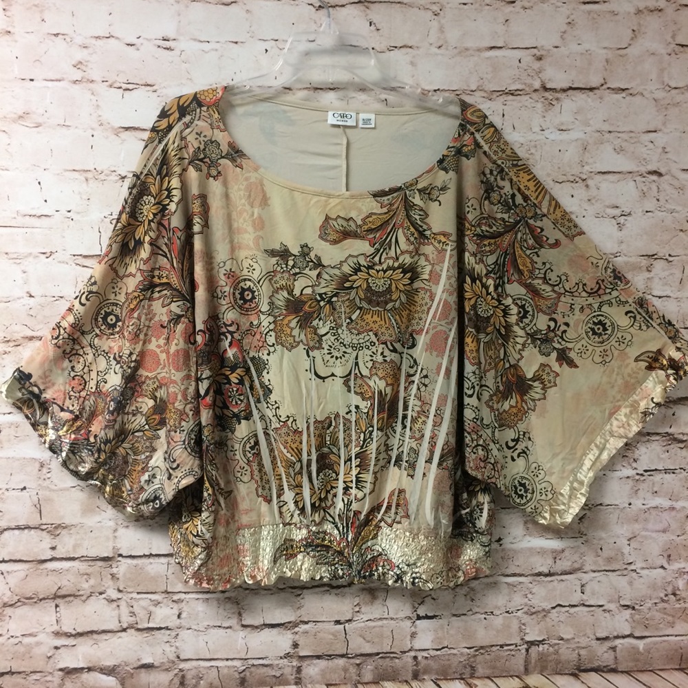 Cato Kimono Style Floral Blouse Plus Size 18 / 20W